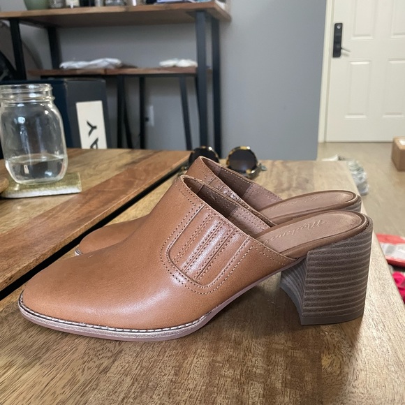 Madewell heels with open back (never worn before) - Picture 1 of 4